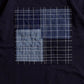 FDMTL | SASHIKO PATCH TEE  { NAVY