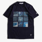 FDMTL | PRINTED BORO TEE  { NAVY