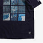 FDMTL | PRINTED BORO TEE  { NAVY