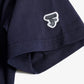 FDMTL | DENIM PRINT TEE { NAVY
