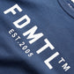 FDMTL | LOGO WIDE TEE  { NAVY