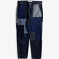 FDMTL | PATCHWORK PANTS RINSE  { INDIGO