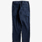 FDMTL | PLEATED CARGO PANTS  { NAVY