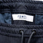 FDMTL | PLEATED CARGO PANTS  { NAVY