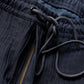 FDMTL | PLEATED CARGO PANTS  { NAVY