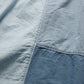 FDMTL | PATCHWORK S/S SHIRT 3YR WASH  { INDIGO