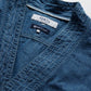 FDMTL | DENIM HAORI SHIRT 2YR WASH  { INDIGO