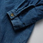 FDMTL | DENIM HAORI SHIRT 2YR WASH  { INDIGO