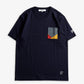 FDMTL | ORIGAMI TEE  { NAVY