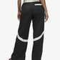 Jordan | (HER)ITAGE SUIT PANTS  { WHITE/BLACK