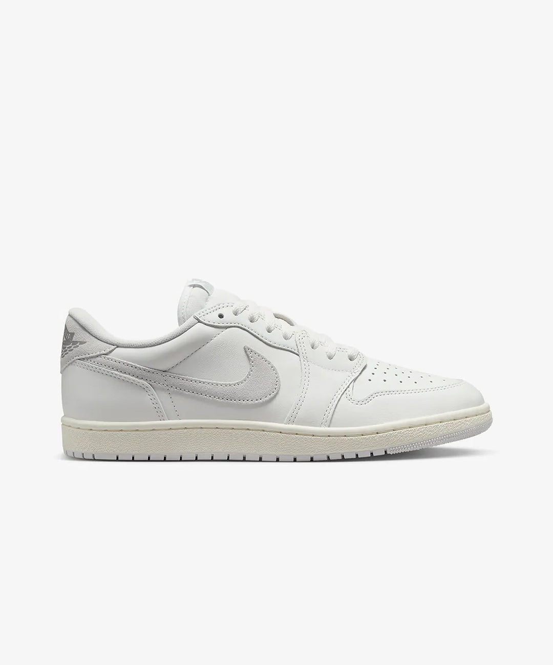 Jordan | AIR JORDAN 1 LOW  85 { SUMMIT WHITE/LT SMOKE GREY-NEUTRAL GREY