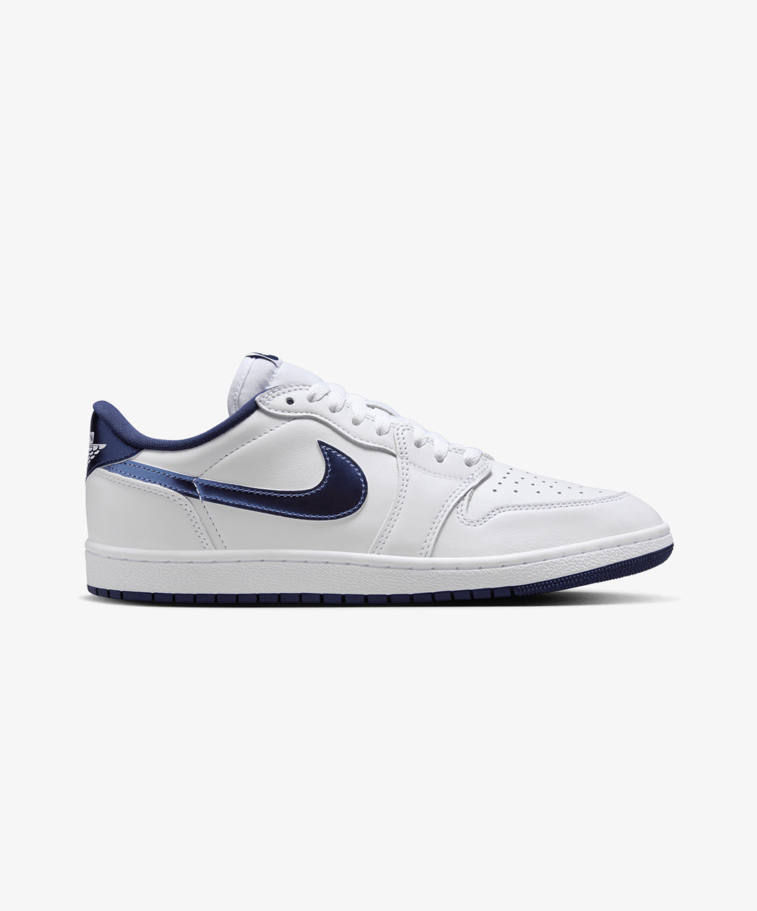 JORDAN | AIR JORDAN 1 LOW '85 { WHITE/NAVY-WHITE