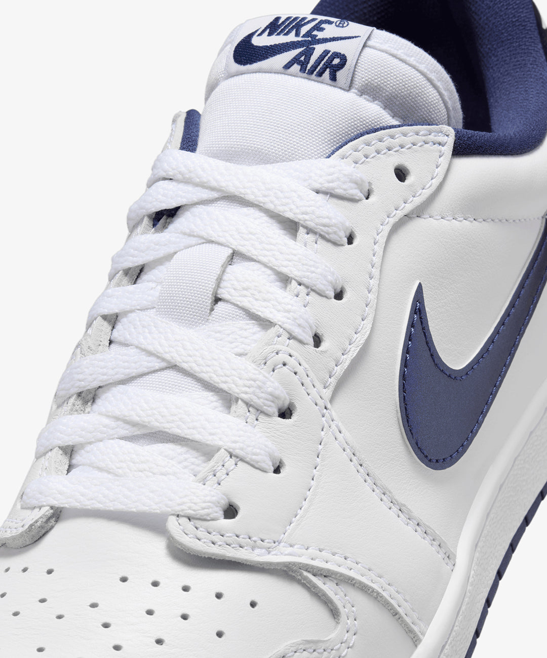 JORDAN | AIR JORDAN 1 LOW '85 { WHITE/NAVY-WHITE – Superkicks