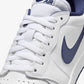 JORDAN | AIR JORDAN 1 LOW '85 { WHITE/NAVY-WHITE