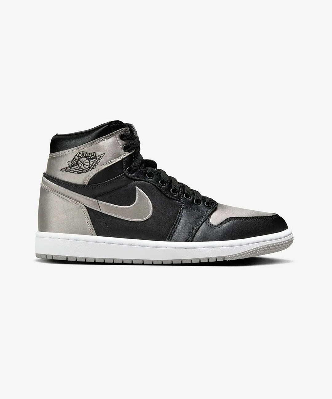Jordan | AIR JORDAN 1 RETRO HIGH OG  { BLACK/MEDIUM GREY-WHITE