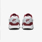 Nike | AIR MAX 1  { WHITE/BLACK-DARK TEAM RED-PURE PLATINUM