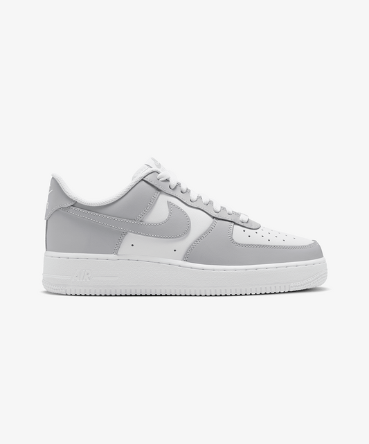 Nike | AIR FORCE 1 '07 { WHITE/LT SMOKE GREY-WHITE-LT SMOKE GREY