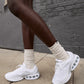 Nike | AIR MAX DN { WHITE/WHITE-WHITE-METALLIC SILVER