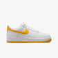NIKE | AIR FORCE 1 '07 { WHITE/UNIVERSITY GOLD-WHITE
