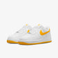 NIKE | AIR FORCE 1 '07 { WHITE/UNIVERSITY GOLD-WHITE