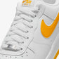 NIKE | AIR FORCE 1 '07 { WHITE/UNIVERSITY GOLD-WHITE