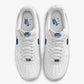 Nike | AIR FORCE 1 '07 { WHITE/WHITE/COURT BLUE