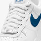 Nike | AIR FORCE 1 '07 { WHITE/WHITE/COURT BLUE