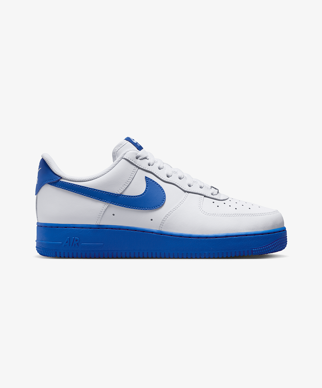 Nike | AIR FORCE 1 '07 { WHITE/GAME ROYAL