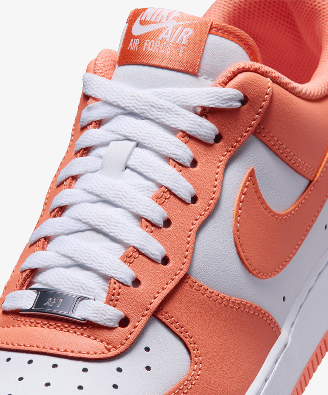 Nike | AIR FORCE 1 '07 { WHITE/WHITE/ORANGE FROST – Superkicks