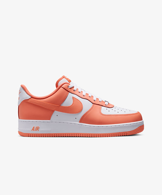 Nike | AIR FORCE 1 '07 { WHITE/WHITE/ORANGE FROST