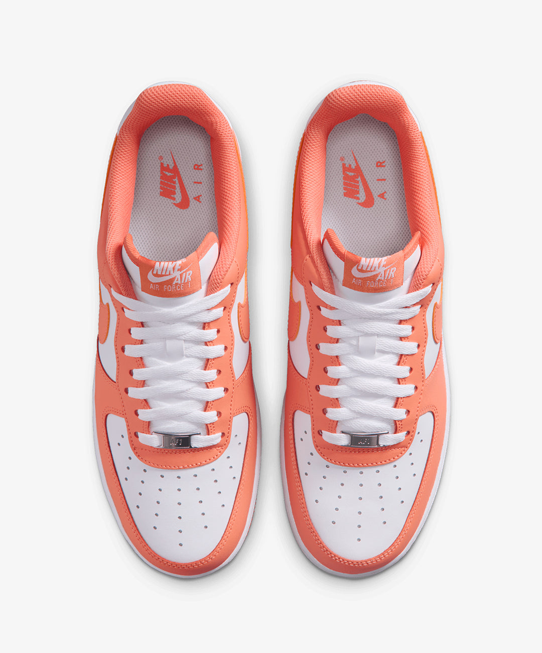 Nike | AIR FORCE 1 '07 { WHITE/WHITE/ORANGE FROST – Superkicks