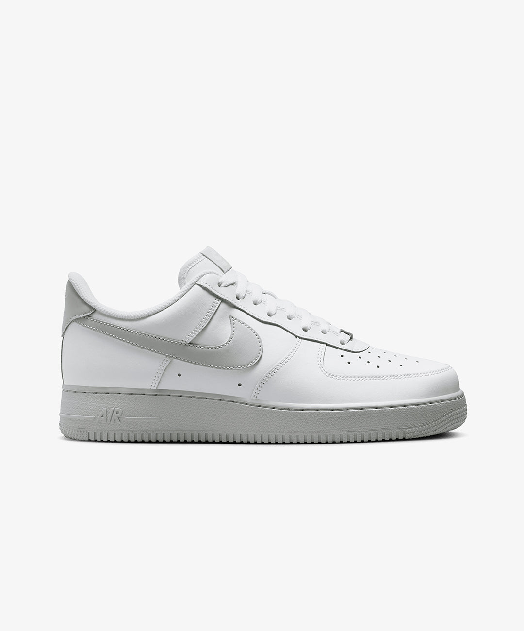 Nike | AIR FORCE 1 '07 { SUMMIT WHITE/SUMMIT WHITE/STRATA GREY