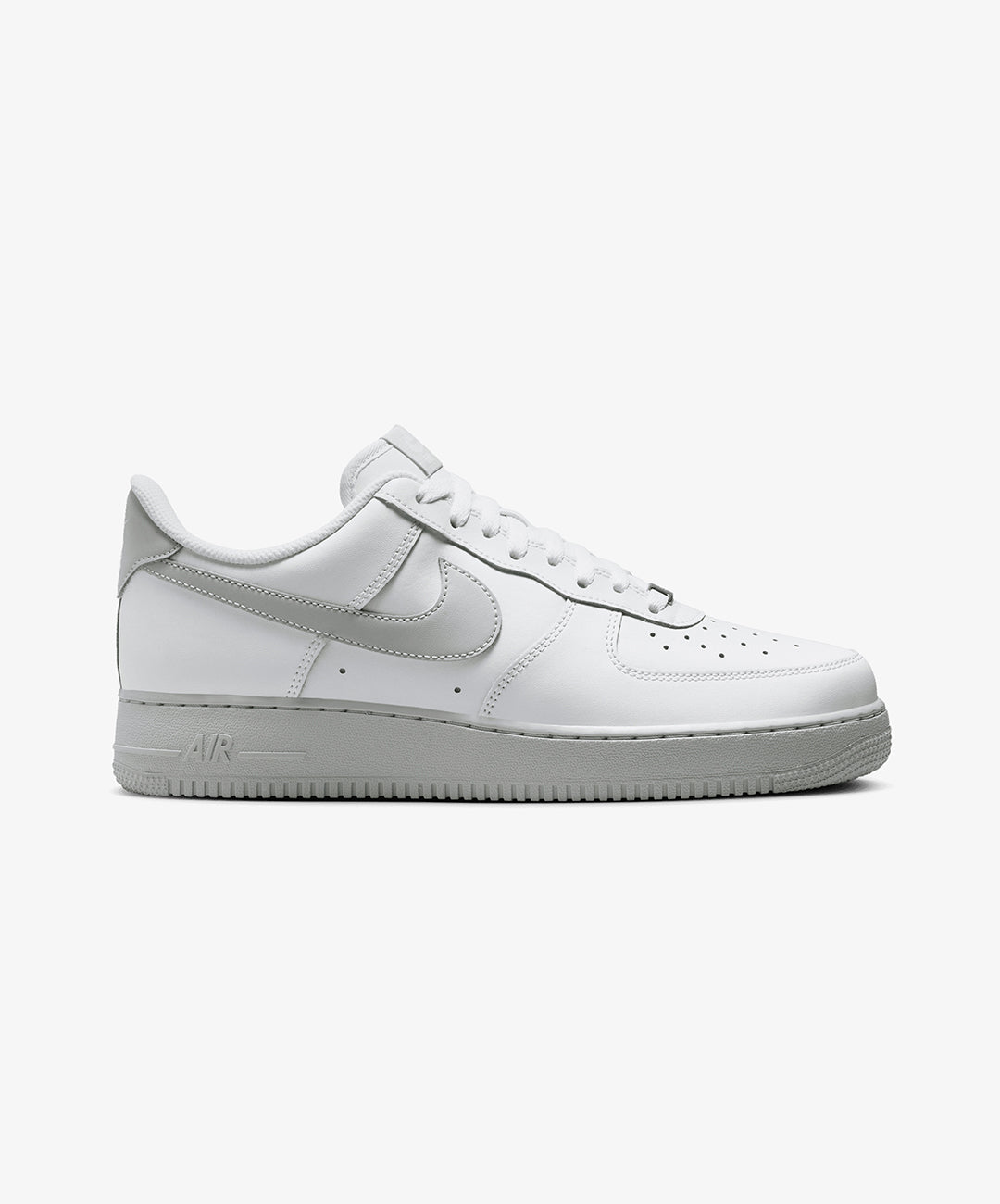Nike | AIR FORCE 1 '07 { SUMMIT WHITE/SUMMIT WHITE/STRATA GREY