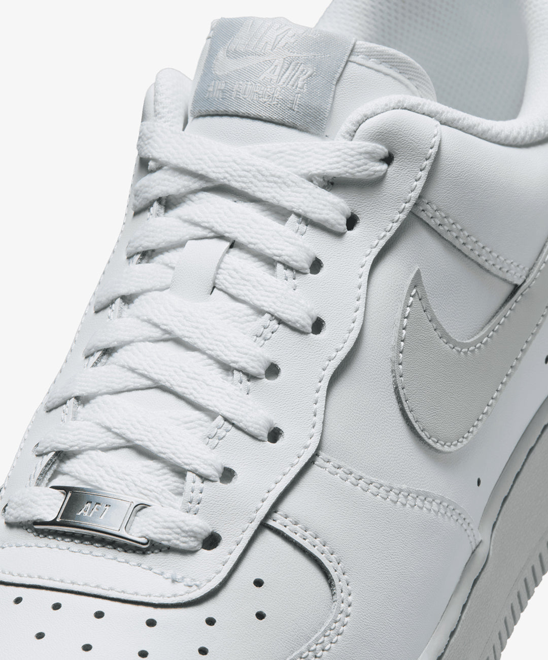 Nike | AIR FORCE 1 '07 { SUMMIT WHITE/SUMMIT WHITE/STRATA GREY