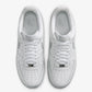 Nike | AIR FORCE 1 '07 { SUMMIT WHITE/SUMMIT WHITE/STRATA GREY