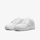 NIKE | AIR FORCE 1 LOW DANCE { WHITE/WHITE-WHITE-METALLIC SILVER