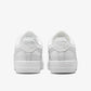 NIKE | AIR FORCE 1 LOW DANCE { WHITE/WHITE-WHITE-METALLIC SILVER