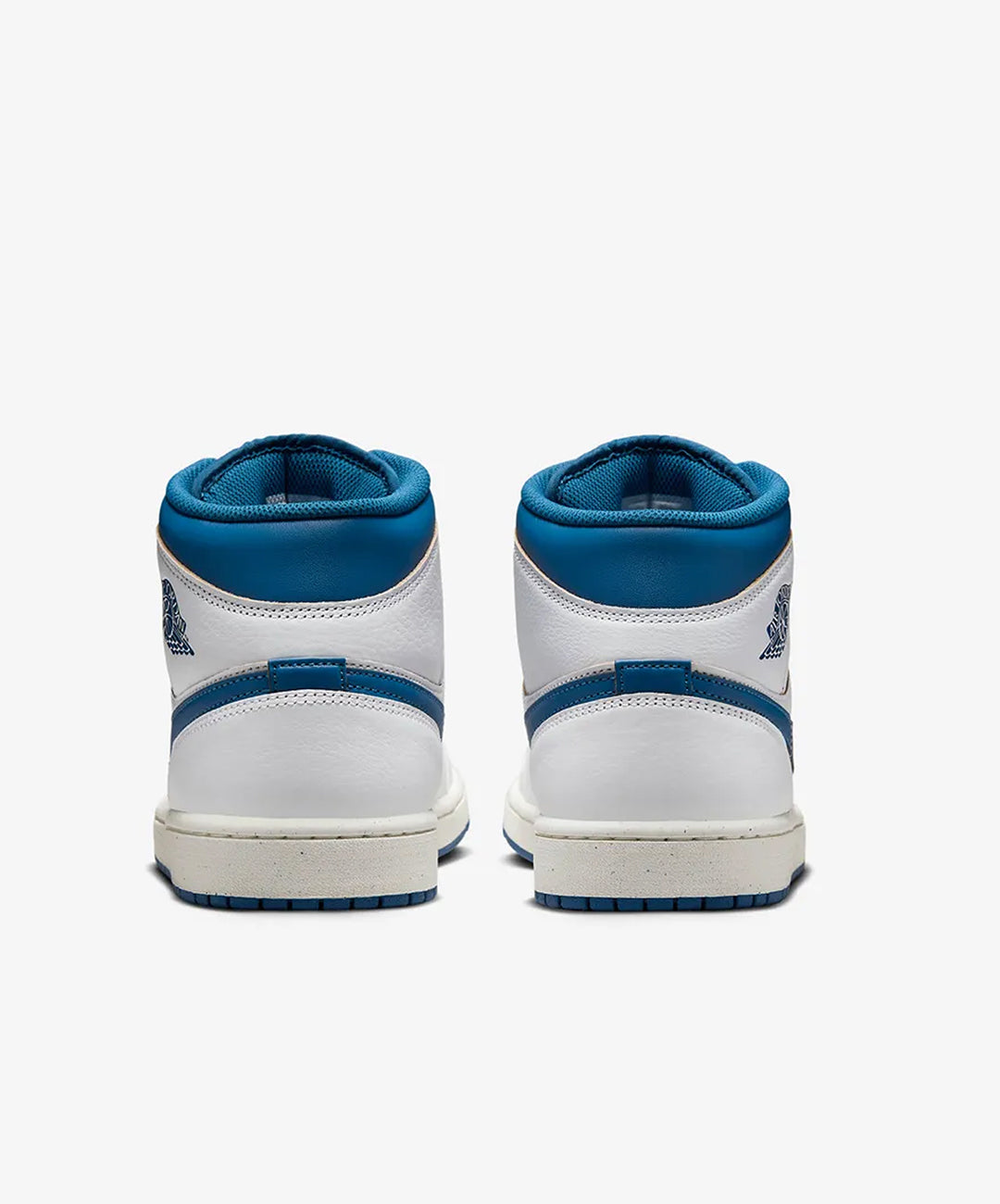 Buy Air Jordan 1 Mid SE White & Industrial Blue Sail Shoes for Men