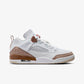 JORDAN | SPIZIKE LOW { WHITE/PINK OXFORD-ARCHAEO BROWN