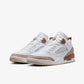 JORDAN | SPIZIKE LOW { WHITE/PINK OXFORD-ARCHAEO BROWN