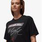 Jordan | FLIGHT HERITAGE GRAPHIC T-SHIRT  { BLACK/GYM RED
