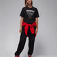 Jordan | FLIGHT HERITAGE GRAPHIC T-SHIRT  { BLACK/GYM RED