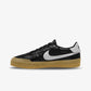 Nike | COURT SHOT { BLACK/WHITE-GUM LIGHT BROWN