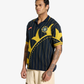 F A R A K | FLAT - KNIT INDIAN JERESY { BLUE/YELLOW