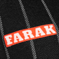 F A R A K | FLAT - KNIT INDIAN JERESY { BLUE/YELLOW