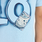 F A R A K | STONE WASH SPRAY T-SHIRT { BLUE