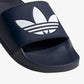 Adidas Originals | ADILETTE LITE SLIDES { NAVY/CLOUD WHITE