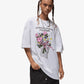 JORDAN | OVERSIZED GRAPHIC T-SHIRT { WHITE