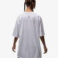 JORDAN | OVERSIZED GRAPHIC T-SHIRT { WHITE