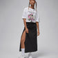 JORDAN | OVERSIZED GRAPHIC T-SHIRT { WHITE